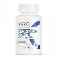 Магнію цітрат OstroVit MAGNESIUM CITRATE 400 mg + B6 90 tabs