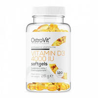 Витамины и минералы OstroVit VITAMIN D3 4000 120 caps