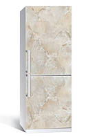Виниловая пленка на холодильник самоклейка наклейки на холодильник однотонные Мрамор 01 65х200 см, клеящаяся