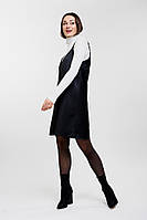 Вечернее бельевое платье короткое черного цвета Arjen размер S (26424-BK-S)