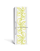 Плівка для холодильника вінілова Зелені гілки 650х2000 мм плівка для кухонних меблів