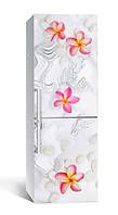 Виниловая пленка наклейка на холодильник самоклеющаяся Ручей медитаций 65х200 см, пленка самоклейка для мебели