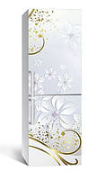 Виниловая пленка наклейка на холодильник самоклеющаяся Чистота мыслей 65х200 см, пленка самоклейка для мебели