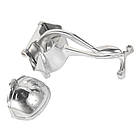 Ручна соковижималка універсальна для фруктів з затиском Fruit Juicer металева / Соковижималка для фрешу, фото 4