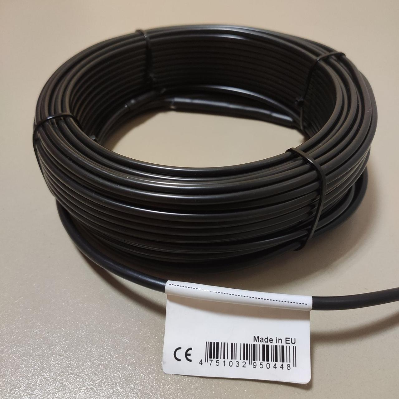 Flex EHC-17.5/45 (4,5-5,6 м2) тонкий греющий кабель под плитку комплект нагревательный шнур и Terneo s сенсор - фото 2 - id-p1531030854