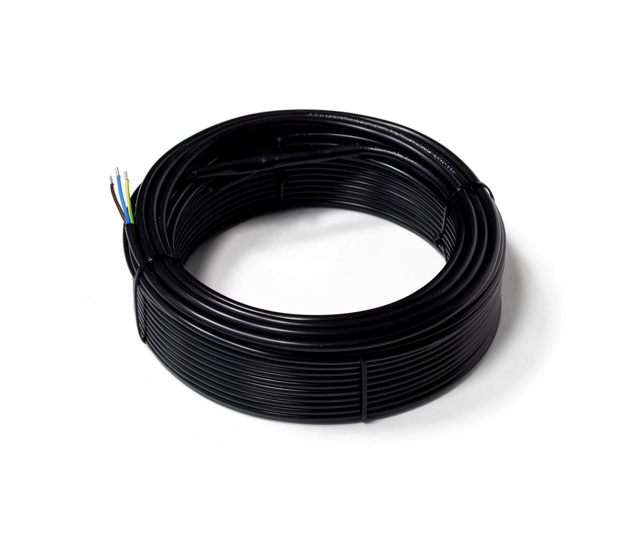 Flex EHC-17.5/45 (4,5-5,6 м2) тонкий греющий кабель под плитку комплект нагревательный шнур и Terneo s сенсор - фото 6 - id-p1531030854