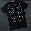 Кежуал футболка off white 3D | офф вайт, фото 3