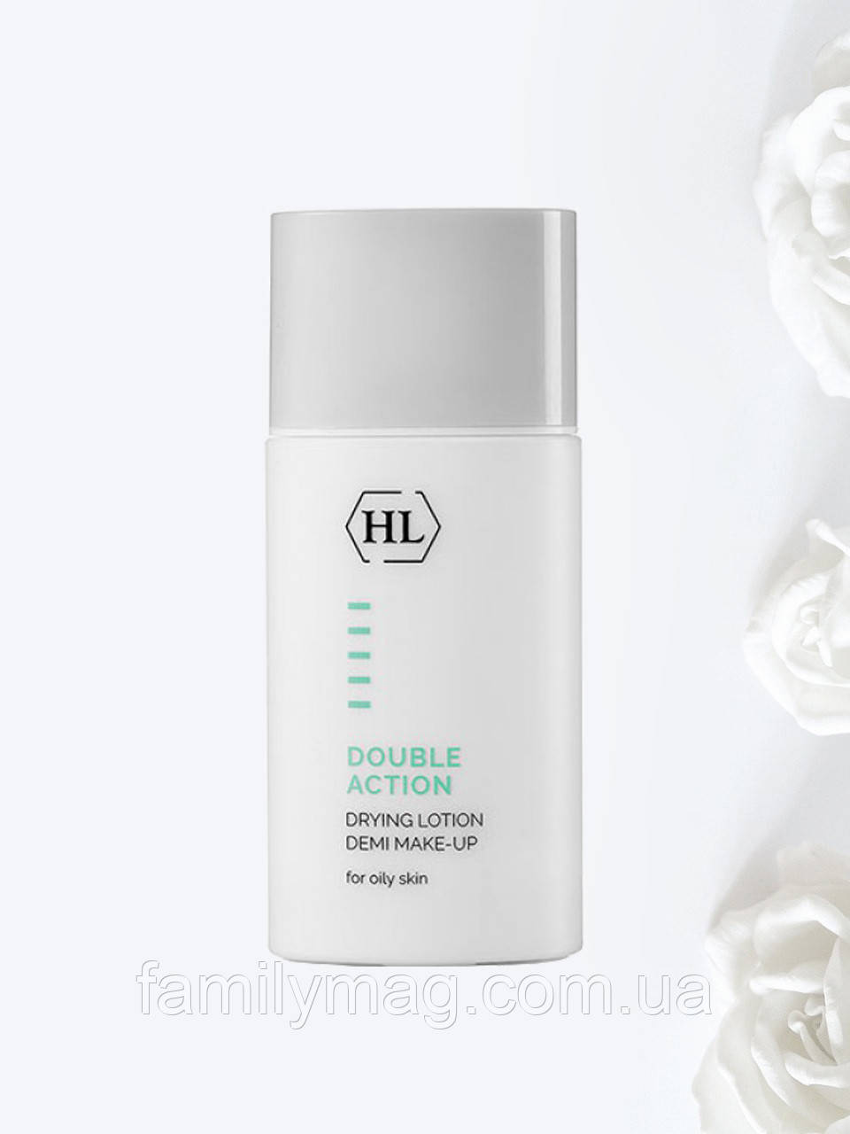 Підсушувальний лосьйон із тоном DRYING LOTION DEMI MAKE UP Double Action Holy Land 30 мл