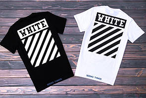 Футболка off white seeing things | логотип офф вайт
