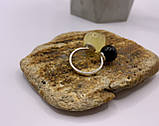 Кольцо из серебра с янтарем, перстень срібний з бурштином, фото 4
