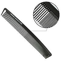 Гребень для волос Carbon T&G черный 06925 расческа для парикмахера планочка расчёска