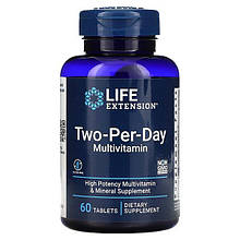 Універсальні мультивітаміни Life Extension Two-Per-Day 60 tabs