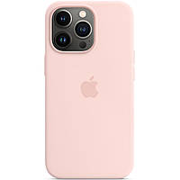 Cиликоновый чехол накладка Silicone Case for iPhone 13 Pro Max, Chalk Pink (HC)(A)