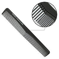 Гребінець для волосся Carbon T&G чорний 06923 гребінець для стрижки гребінець планочка
