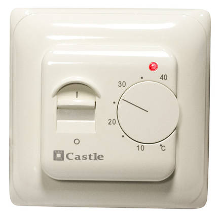 Терморегулятор Castle М 5.16 Ivory для управління теплою підлогою, фото 2