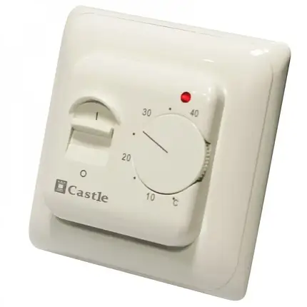 Терморегулятор Castle М 5.16 Ivory для управління теплою підлогою, фото 2