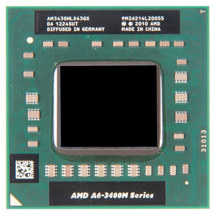 AMD A6-3430MX 1.7-2.4GHz/4M/45W Socket FS1 Процесор для ноутбука AM3430HLX43GX, фото 1