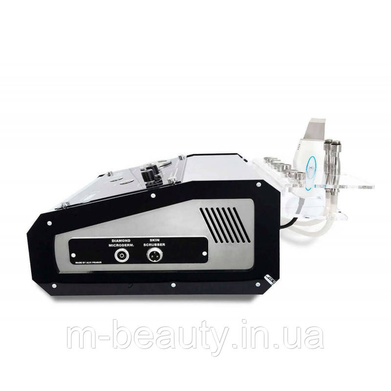Апарат алмазної мікродермабразії + ультразвуковий скрабер A-03 професійний косметологічний апарат