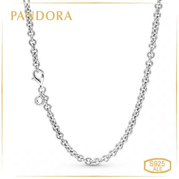 Пандора Ожерелье с толстой цепочкой Pandora 399564C00-45