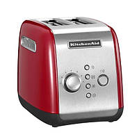 Тостер KitchenAid на 2 шматочки хлібу червоний 5KMT221EER