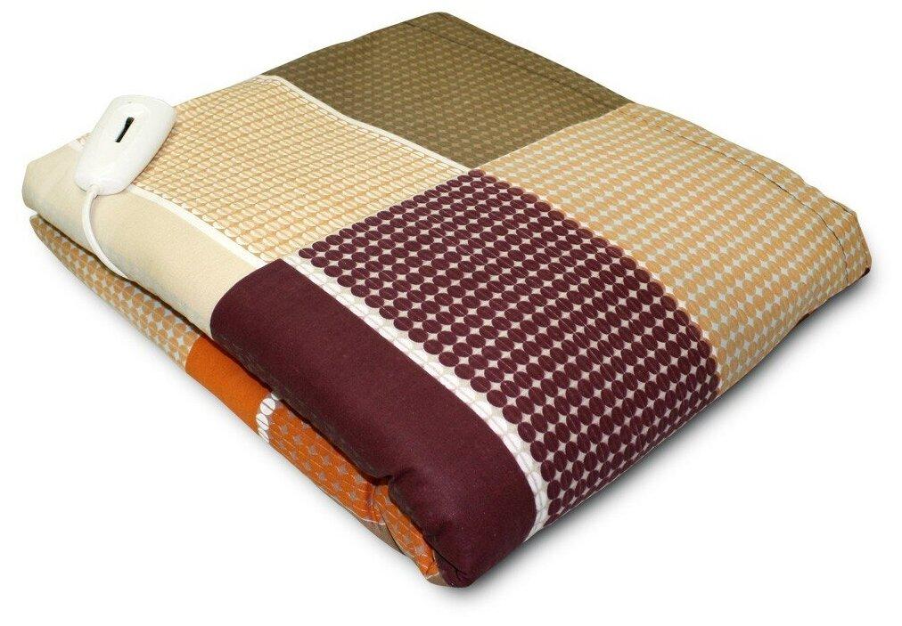 Електропростирадло зі зносостійкої байки з підігрівом від мережі з регулюванням температури 70х150 см - фото 1 - id-p1531091052