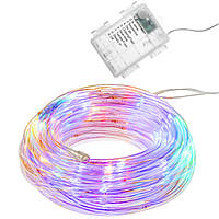 Гирлянда дюралайт на батарейках Springos Rope Lights 5 м 50 LED CL0856 Mix