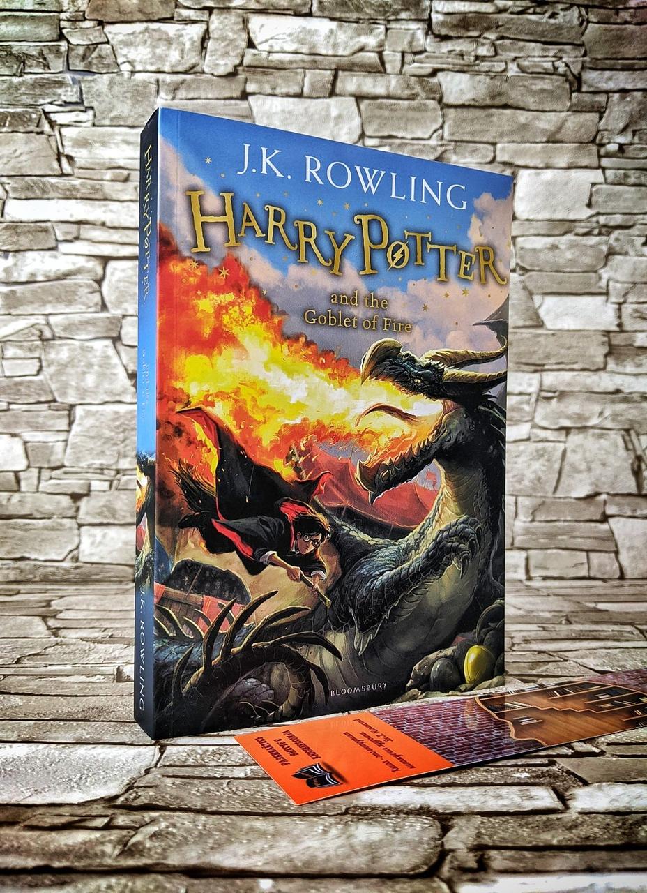 Книга Harry Potter and the Goblet of Fire, Гаррі Поттер і Кубок вогню, англійською мовою