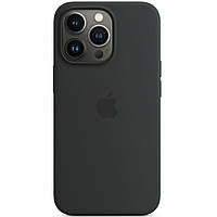 Cиликоновый чехол накладка Silicone Case for iPhone 13 Pro Max, Midnight (HC)(A)