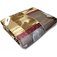 Електропростирадло зі зносостійкої байки з підігрівом від мережі з регулюванням температури 155х175 см