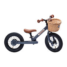 Беговел Trybike двоколісний Сірий (TBS-2-GRY) Уцінка, фото 6