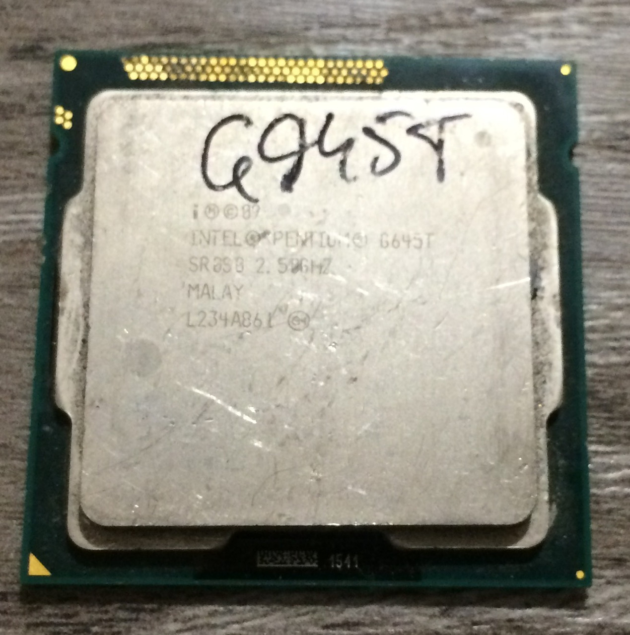 Уцінка! Процесор для ПК Pentium G645T 2.5GHz/3M/35W Socket 1155 SR0S0, фото 1