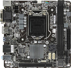 Материнська плата GIGABYTE GA-H81N-D2H (s1150, H81) MiniITX, фото 4