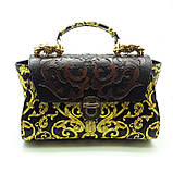 Сумка шкіряна Silver Taurus 7520 "Мішель" ручної роботи., фото 2