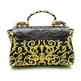 Сумка шкіряна Silver Taurus 7520 "Мішель" ручної роботи., фото 4