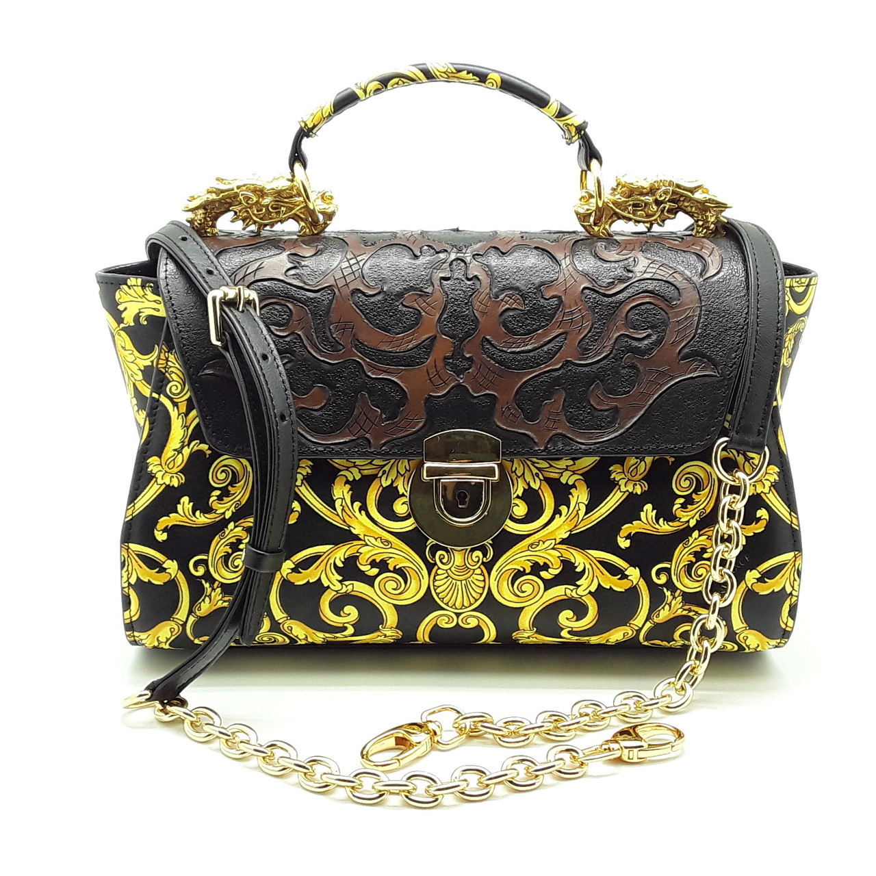 Сумка шкіряна Silver Taurus 7520 "Мішель" ручної роботи., фото 1