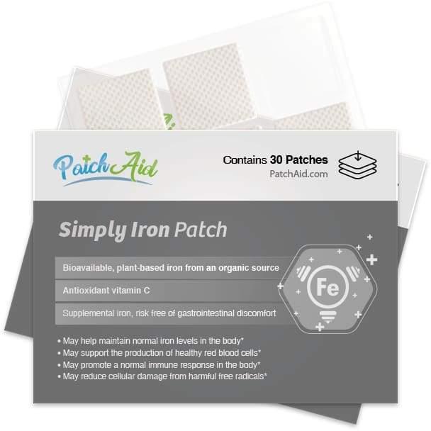 Patch Aid Simply Iron / Патчі залізо + Вітамін C 30 шт.
