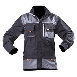 Куртка робоча STEELUZ, темно-сірий/сірий, тк.canvas (65%п/е+35%х/б)