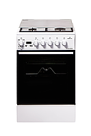 Газова плита Greta 1470-ГЕ-56A, електродуховка, рожен, конвекція, електронний таймер