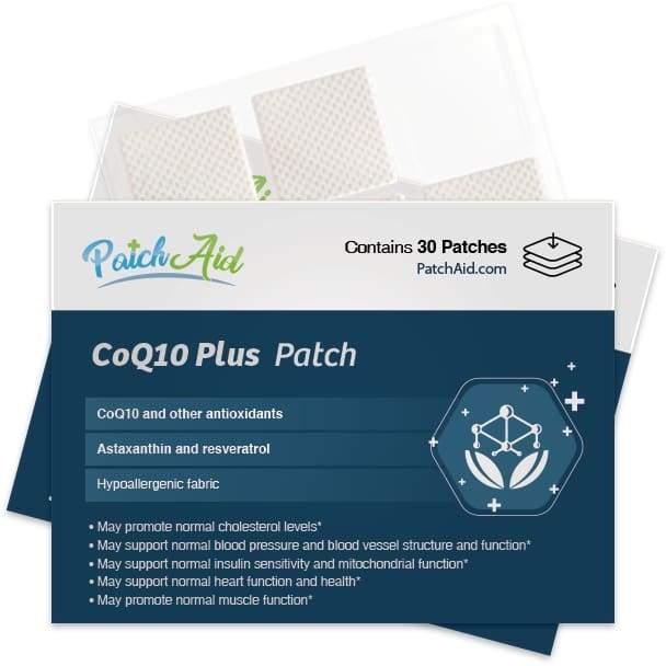Patch Aid CoQ10 Plus / Патчі Коензим Q10 з кофакторами 30 шт.