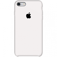 Силиконовый чехол накладка Apple Silicone Case for iPhone 6 Plus, White (MGRF2)