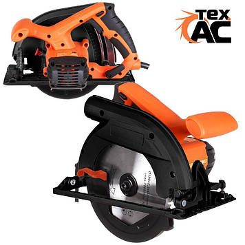 Циркулярна пила ручна 2 кВт, 190х2,5х20 мм, 4700 об./хв Tex.AC ТА-01-502 Shopolife