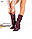 Женские демисезонные кожаные сапоги на каблуке 36-40 р бордо, фото 2