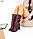 Жіночі демісезонні шкіряні чоботи на підборах 36-40 р бордо, фото 8