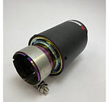 Насадка на глушник Akrapovic 63-89 (ZBDC) carbon, фото 3