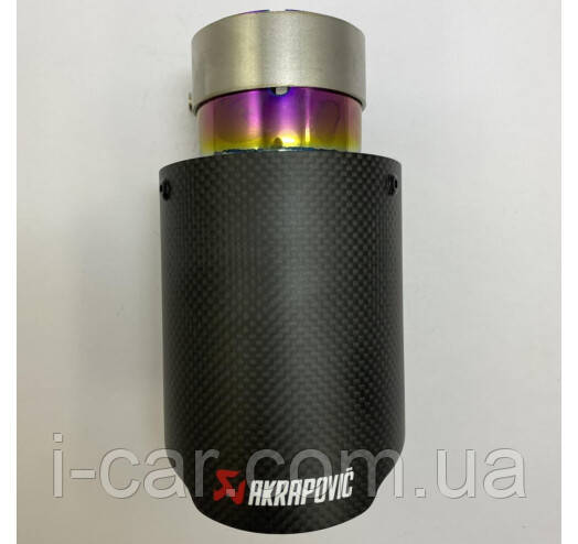 Насадка на глушник Akrapovic 63-89 (ZBDC) carbon