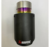 Насадка на глушник Akrapovic 63-89 (ZBDC) carbon