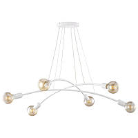 Підвіс ТК-LIGHTING HELIX 6PL 6*E27 WH