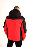 Чоловіча зимова куртка оригінальна Volkl термокуртка гірськолижна червона, фото 4