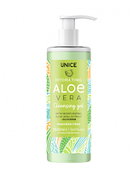 Очищаючий гель для вмивання Unice з алое віра, 150 мл