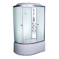 Душовий бокс VIVIA 81 R W RC 120x80x215 глибокий піддон